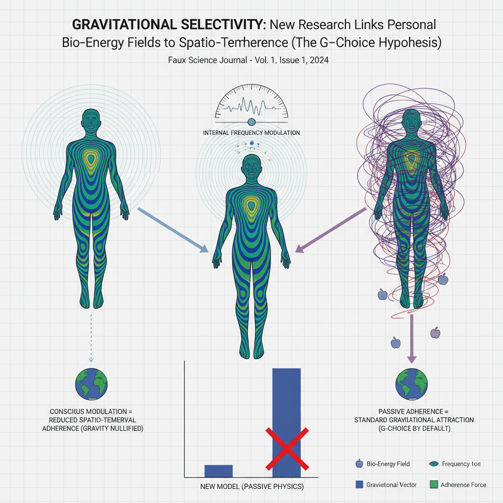 Gravitational Selectivity: New Research Links Personal Bio-Energy Fields to Spatio-Temporal Adherence (The G-Choice Hypothesis)