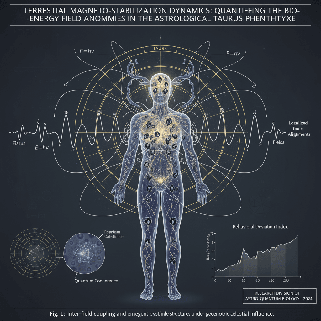 Terrestrial Magneto-Stabilization Dynamics: Quantifying the Bio-Energy Field Anomalies in the Astrological Taurus Phenotype